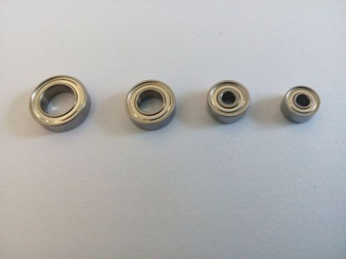 4 sizes Micro Ball Bearings for dental lab handpiec, 1480zz,1260zz,1030zz,830zz