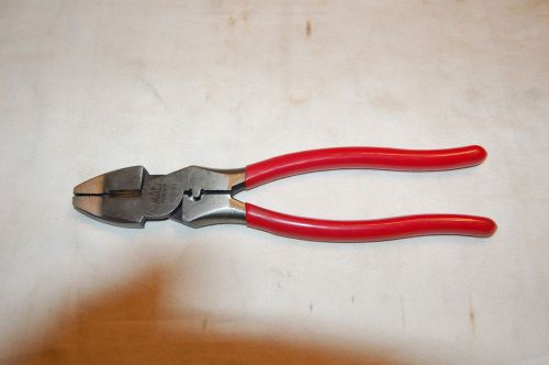 Mac Tools 9&#034; Side Cutters Lineman&#039;s Pliers P9301781