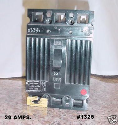 Ge 20 amp. circuit breaker for sale