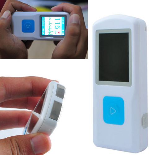 PM10 Bluetooth Portable ECG EKG Machine Heart Beat Monitor,USB,LCD New