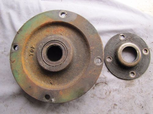 Antique Wisconsin AEN motor crank shaft bearing end cover plate BG241 industrial
