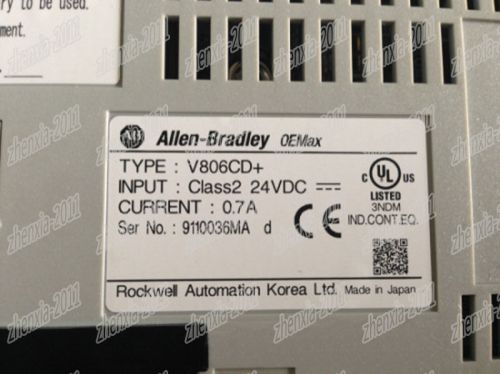 used 1pc Allen-Bradley touch screen V806CD+