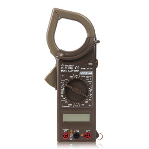 Clamp Meter Multimeter ACDC Volt Current Resistance Tester  M266