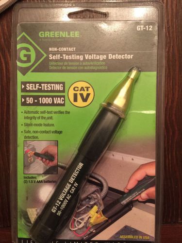 Greenlee Gt-12 Non Contact Voltage Tester