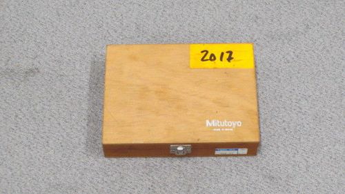 Mitutoyo 1x2x3 Gauge Blocks 961-921