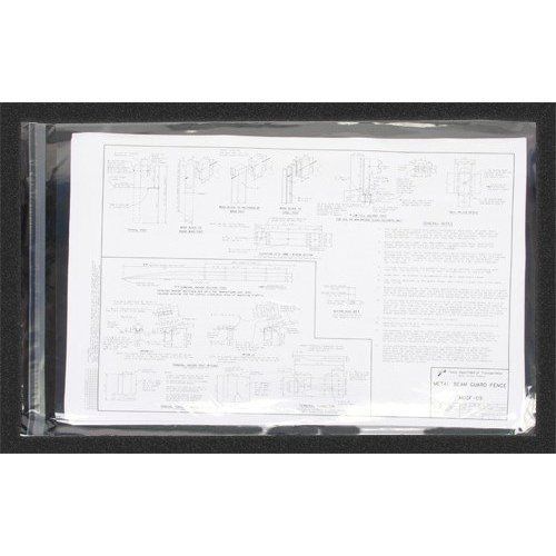 11x17 Re-Sealable Envelope, Crystal Clear (562600)