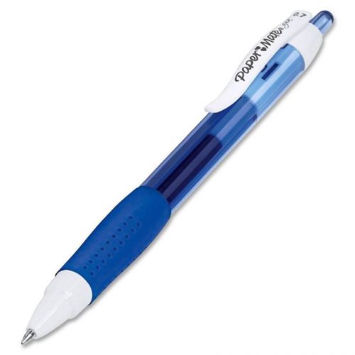 12 Paper Mate 1746325 Gel Retractable Pen, 0.7mm Point, 1 Dozen, Blue Ink