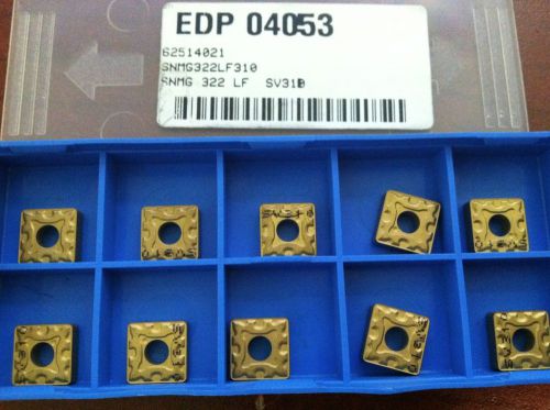 Valenite #04053 SNMG322LF SNMG090308-LF SV310 Indexable Carbide Turning Inserts