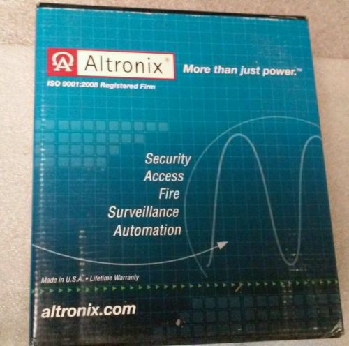 New altronix altv248ul cctv power supply