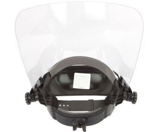 Forney 58605 Grinding Face Shield With Ratchet Headgear, Clear