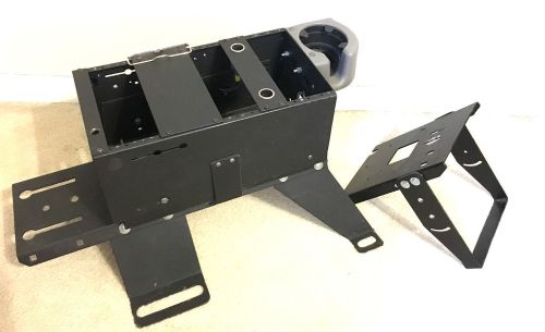 P71 command console with base plate and radio mount - crown vic -troy heavy duty for sale