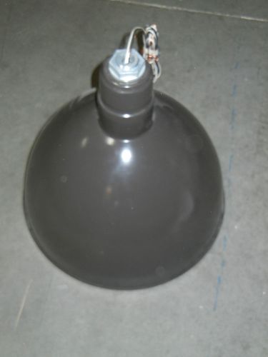 Deep Bowl 16&#034; Industrial Lighting Fixture BROWEN  Good for 200W 120V &amp; SOCKET