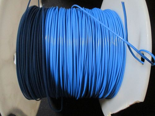 M16878/4 BJE 16 awg SPC Silver Plated Wire 19/29 str Blue 2000ft