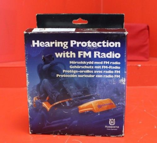 Husqvarna Hearing Protection w/ FM Radio Ear Muffs Defenders