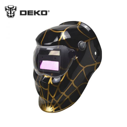 DEKO BLACS Auto Darkening Solar Welding Helmet Arc Tig MIG Certified Welder Mask