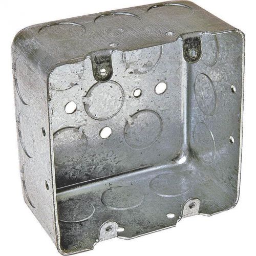 Switch box, 2 gang, 30.3 cu-in x 4&#034; l x 4&#034; w x 2-1/8&#034; d raco pvc switch boxes for sale