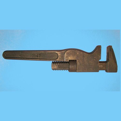 Ampco 1147 non sparking pipe wrench bronze brass 11 1/2&#034; adjustable for sale