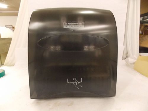 Scott 10441 Slimroll Hard Roll Paper Towel Dispenser, Smoke (KCC 10441)