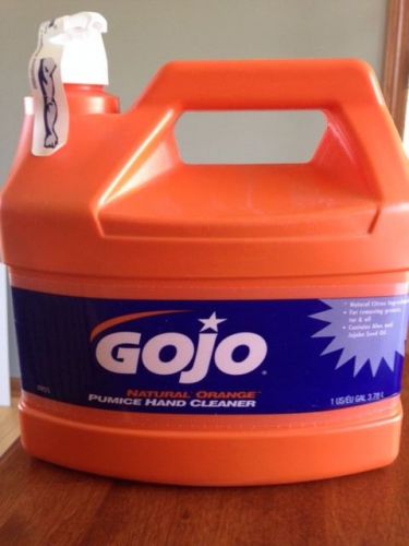 Gojo 0955 Natural Orange Pumice Hand Cleaner - 1 Gallon , New, Free Shipping