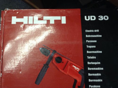Hilti ud 30 ud30 universal 1/16&#034;-1/2&#034; wood metal driving drill for sale