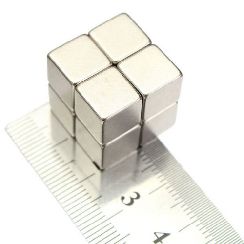 8pcs N52 10x10x10mm Cube Block Neodymium Magnet Strong Permanent Rare Earth Best
