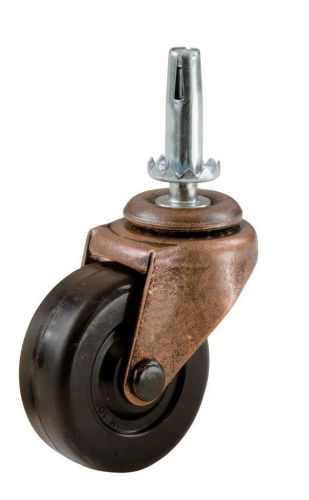 Shepherd hardware 9345 2-inch medium duty stem caster, 2-pack for sale