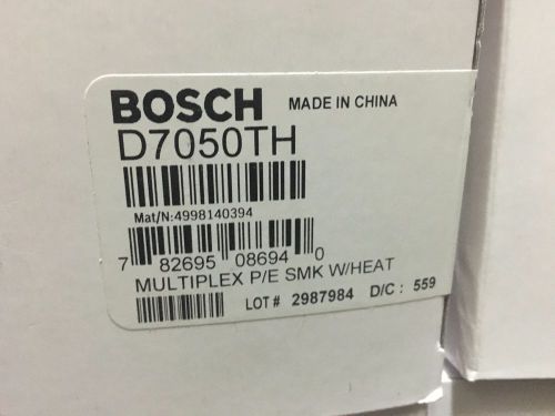 New bosch d7050th photoelectric, smoke and heat detector (+100 in stock) for sale