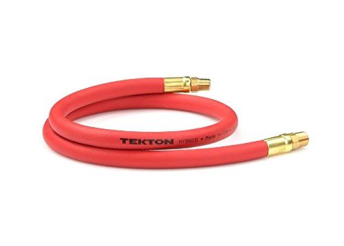 TEKTON 46132 3/8-Inch I.D. by 3-Foot 300 PSI Hybrid Lead-In Air Hose with 1/4-In