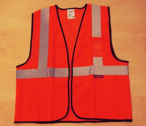 MGB Economy Safety Vest Class 2 - 1 Pocket