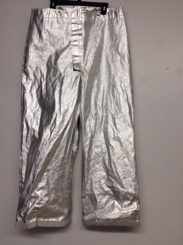 Aluminized Carbon/Para-Aramid Fireman Fire Fighters Pants Proximity Trouser 36R