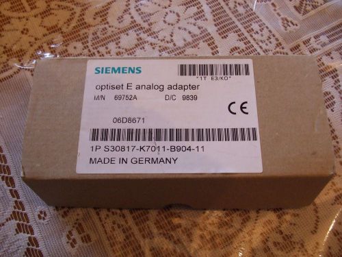 Siemens Optiset E Analog Adapter (69752A)