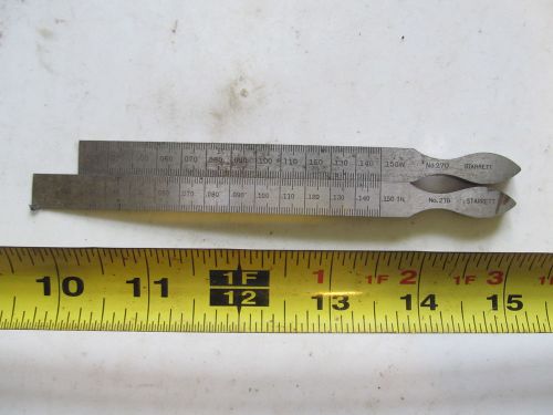 Aircraft tools 2 Starrett shim gauges # 270  SEE PICS!!!