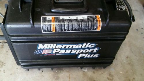 Millermatic passport plus portable mig welder used 907401 for sale