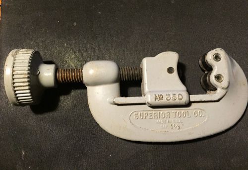 Superior Tubing Cutter #350 1-1/8&#034;  Demo Model / Un-used Made In USA