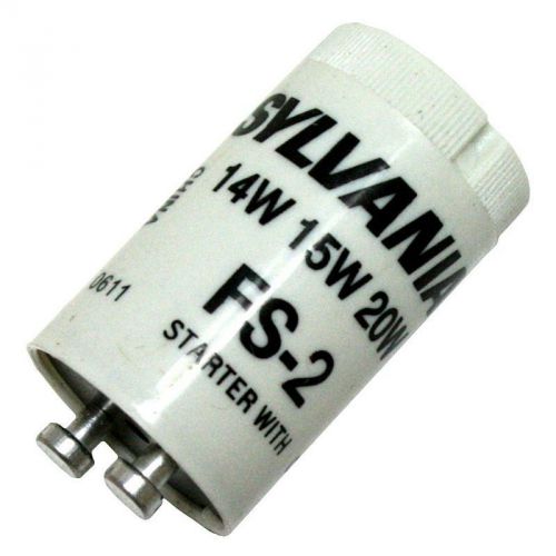 Sylvania 42812-2 fs-2 14w 15w 20w fluorescent ballast starter (100 starters) for sale