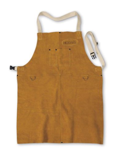 New hobart 770548 leather welding apron free shipping for sale