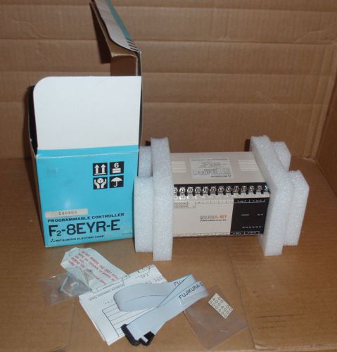 F2-8EYR-E Mitsubishi PLC NEW In Box 8-Point I/O Expansion F28EYRE