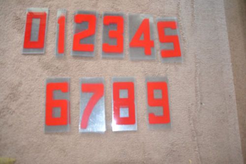 NUMBERS FOR BILL BOARD AND SIGN