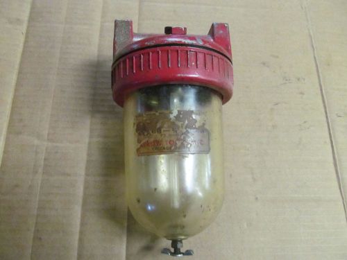 Vintage arrow air line lubricator ,large capacity, 3/4&#034; pipe, made in usa. for sale