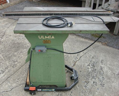 Vintage 1957 Ulmia Picture Framing Sliding Table Saw - Heavy Duty