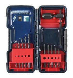 Bosch b44710 11 piece tap and drill set black oxide for sale