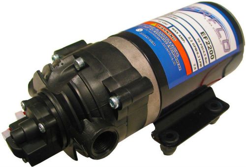 Everflo ef2200 diaphragm / demand water transfer pump 2.2 gpm 12v volt 70 psi for sale