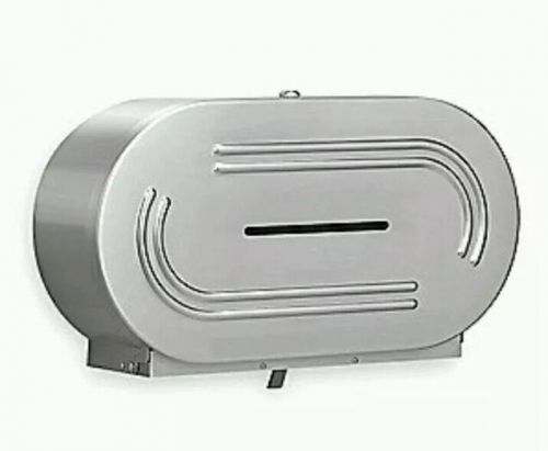 Bradley jumbo tissue dual roll dispenser stainless dual roll - 5425-000000 for sale