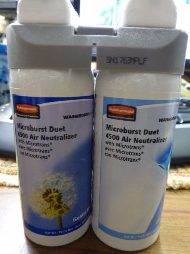 Rubbermaid MicroBurst Duet Variety Aerosol Refill 3oz 4 Refills