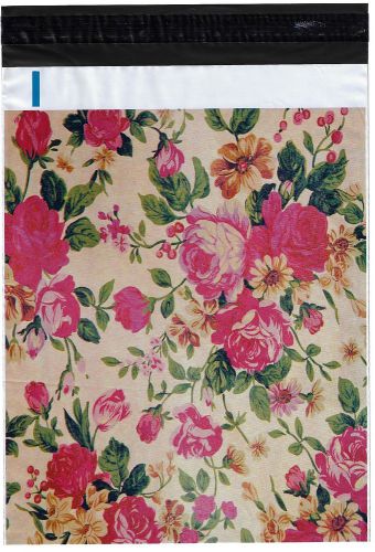 500 10x13 roses designer poly mailers envelopes boutique custom bags for sale