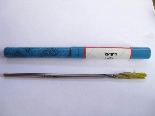 Rock river tool 261011 11/64&#034; carbide tipped 6 inch length drill made in usa for sale