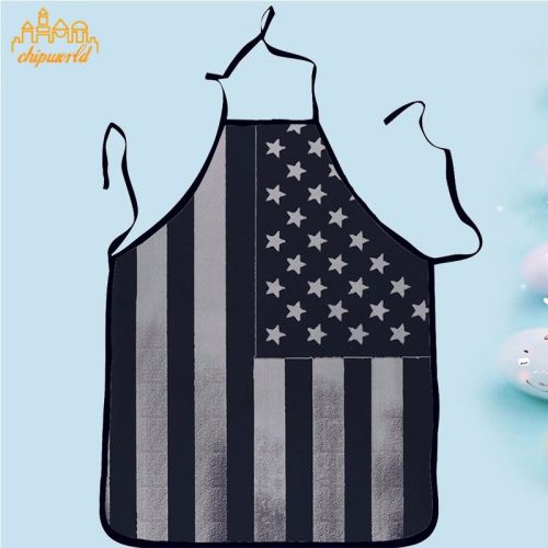 Creative Cooking Apron Skull Flag Printing Apron Home Party Dressing up
