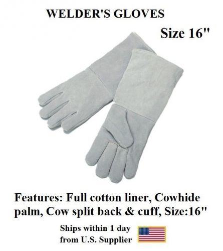 Gloves-CBB-Welder1-16-1pr (Welding Gloves Size 16-1 Pair)