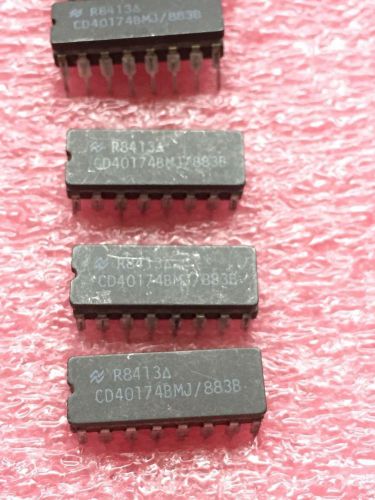 CD40174BMJ /883B National Semi Military Part Qualified Parts