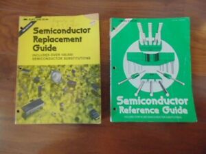 1980 Radio Shack Semiconductor Replacement Guide &amp;1992 Reference Guide 